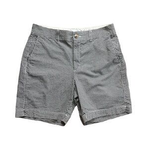 Old Navy Gingham Seersucker high Rise (13") EveryDay Short - - Sz 8